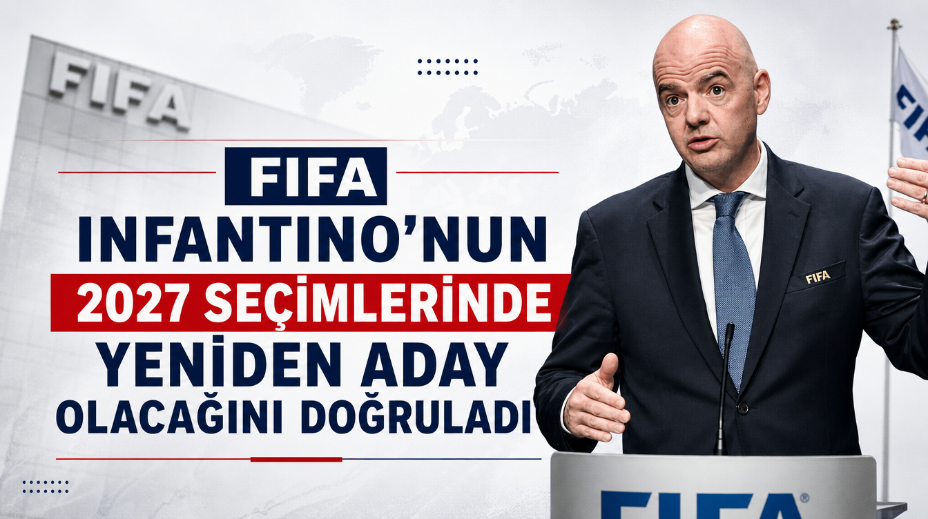 FIFA, Infantino’nun 2027 seçimlerinde yeniden aday olacağını doğruladı