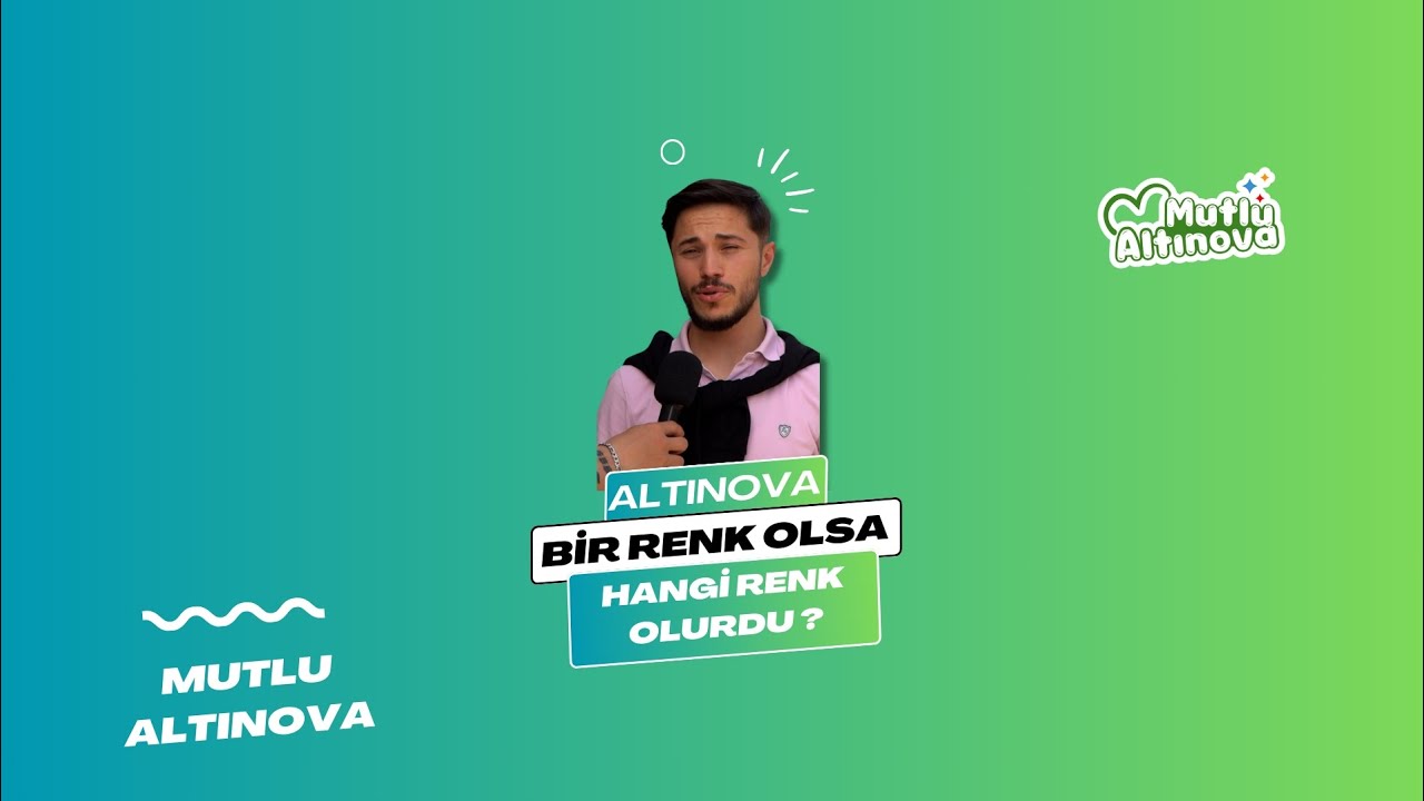 Altınova'nın Rengi Doğanın ve Denizin Tonlarında Buluştu: