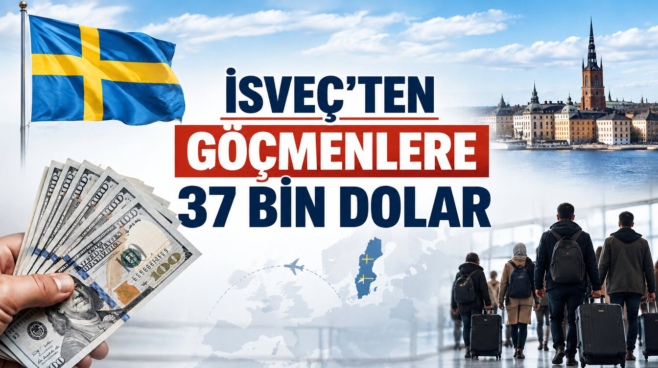 İsveç'ten Göçmenlere 37 Bin Dolar Teklif: Seçim Öncesi Tartışmalı Karar!