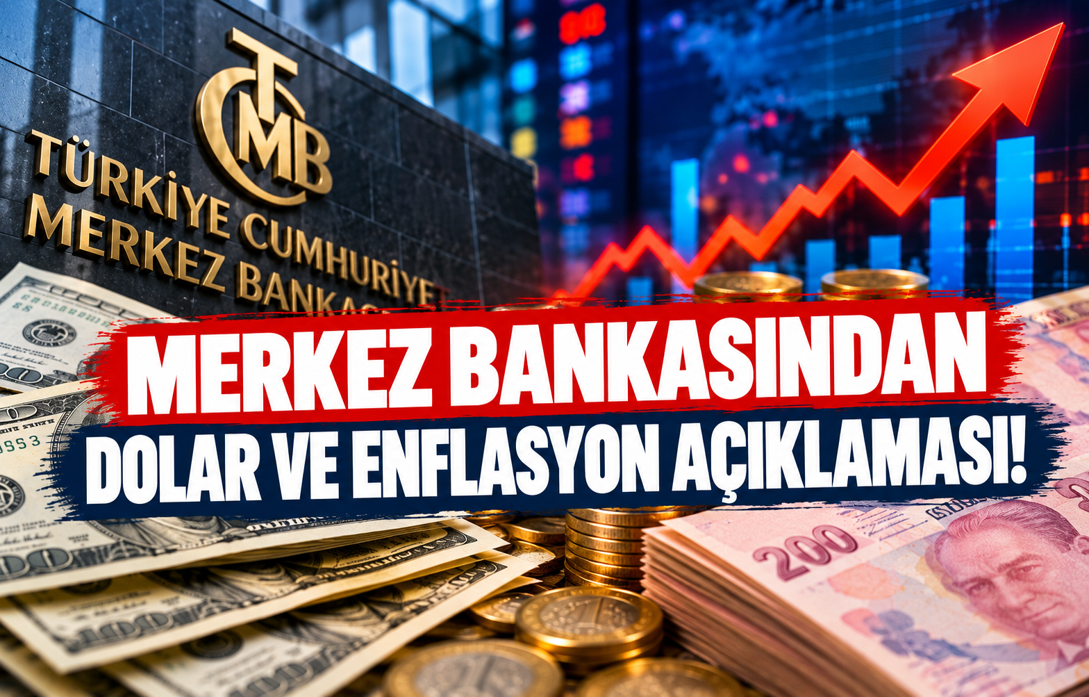 MERKEZ BANKASINDAN DOLAR VE ENFLASYON AÇIKLAMASI!