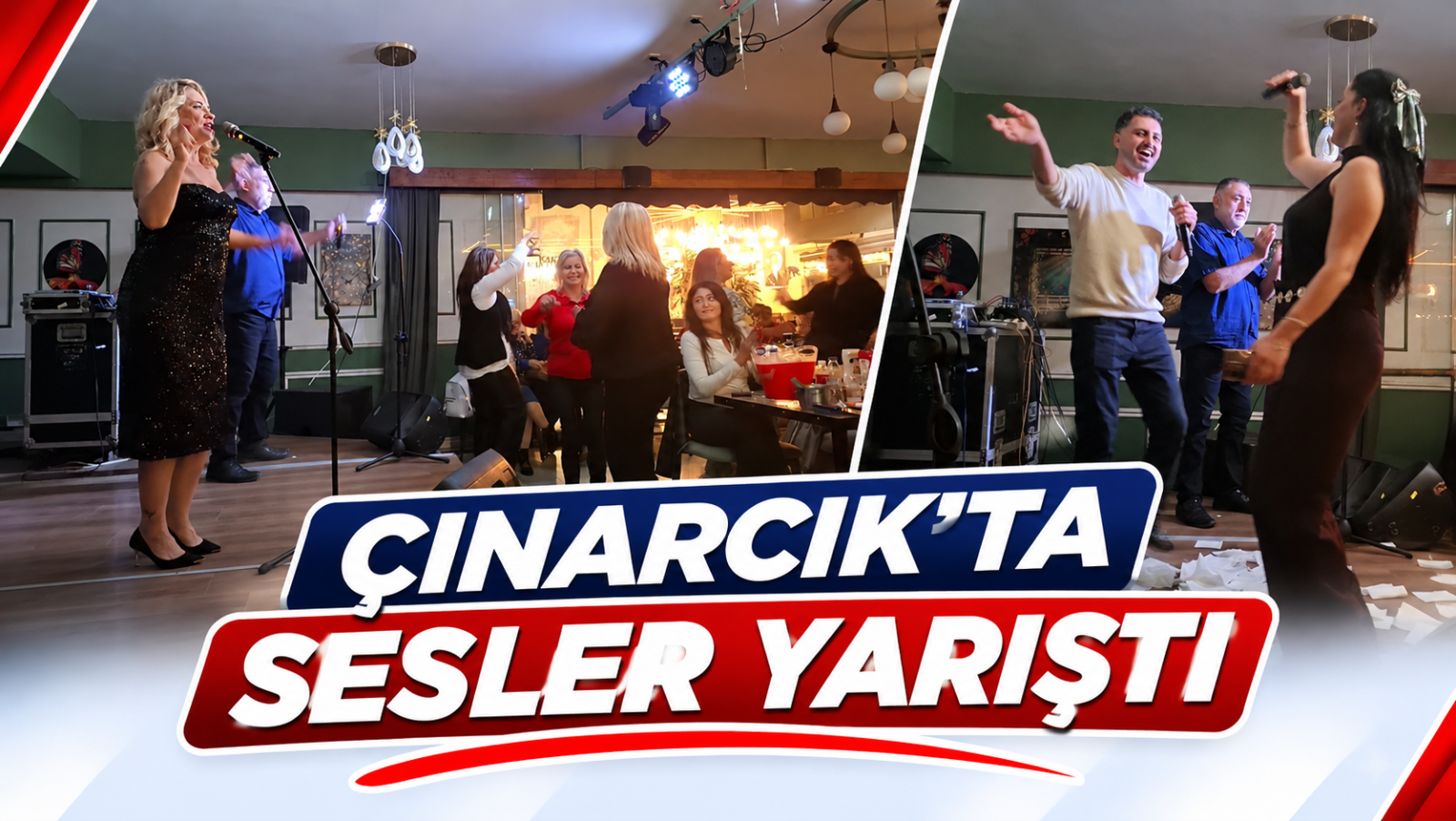 ÇINARCIK'TA SESLER YARIŞTI