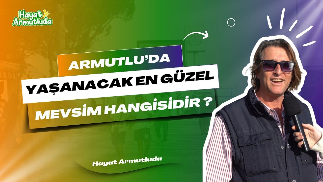 Armutlu Sakinleri İlçenin En Güzel Mevsimini Seçti: