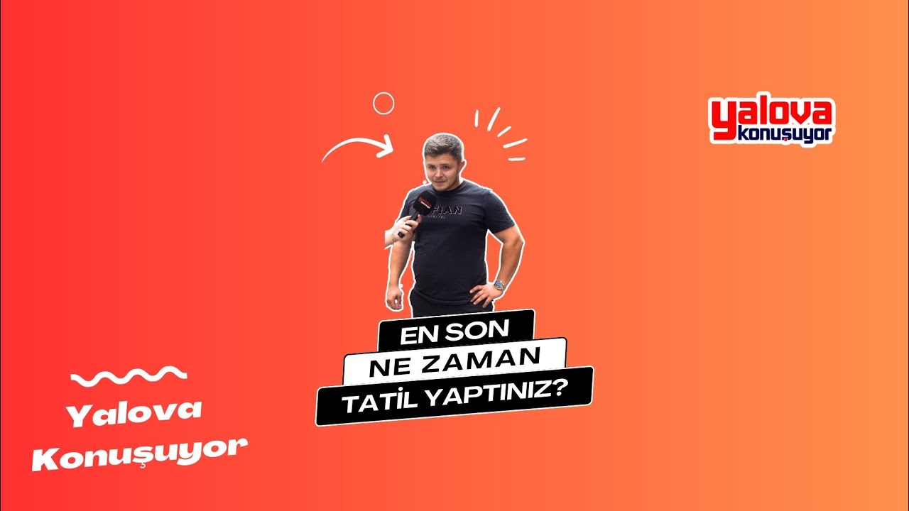 Yalova Sokaklarında Tatil Çatlağı: 