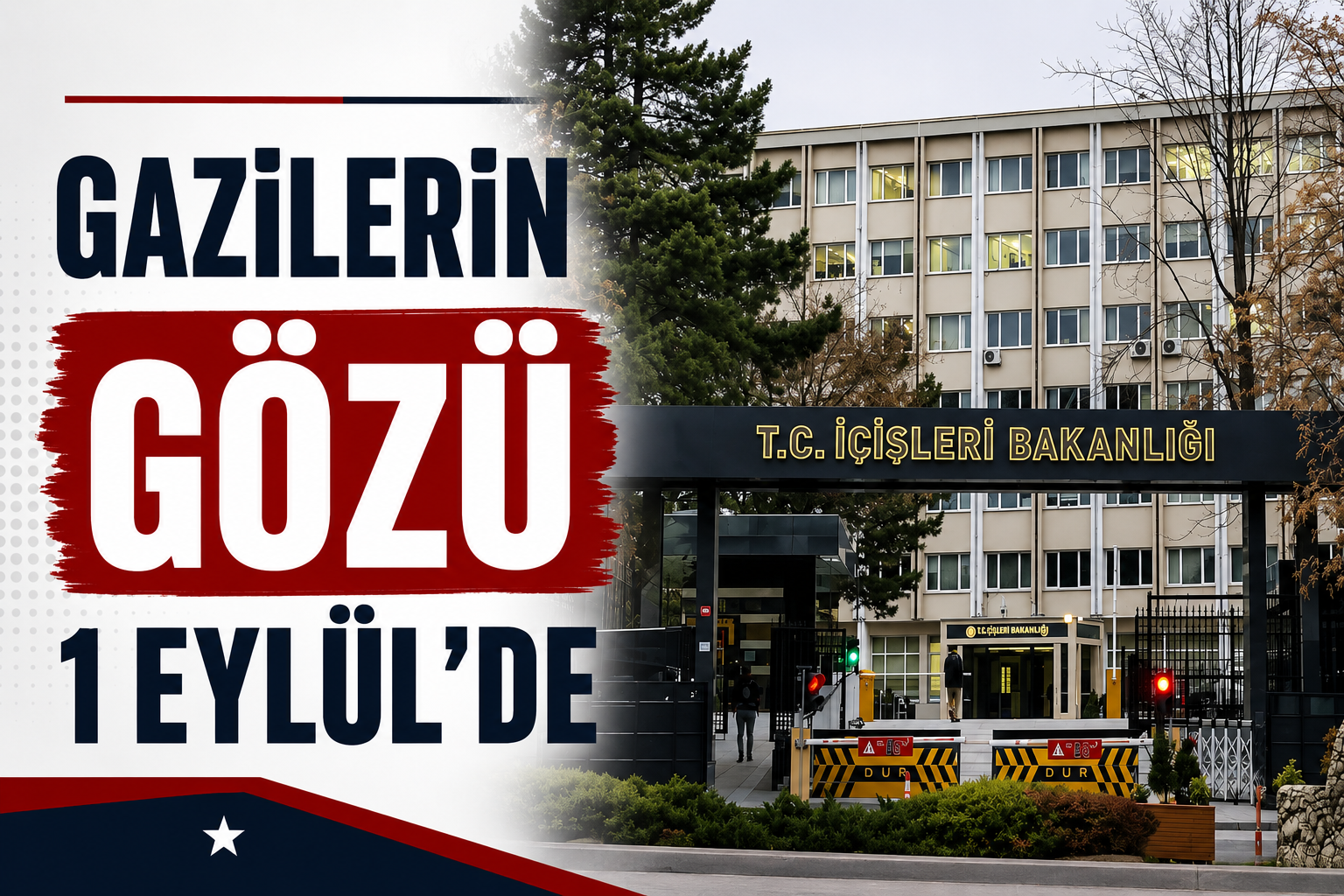 Gazilerin Gözü 1 Eylül'de
