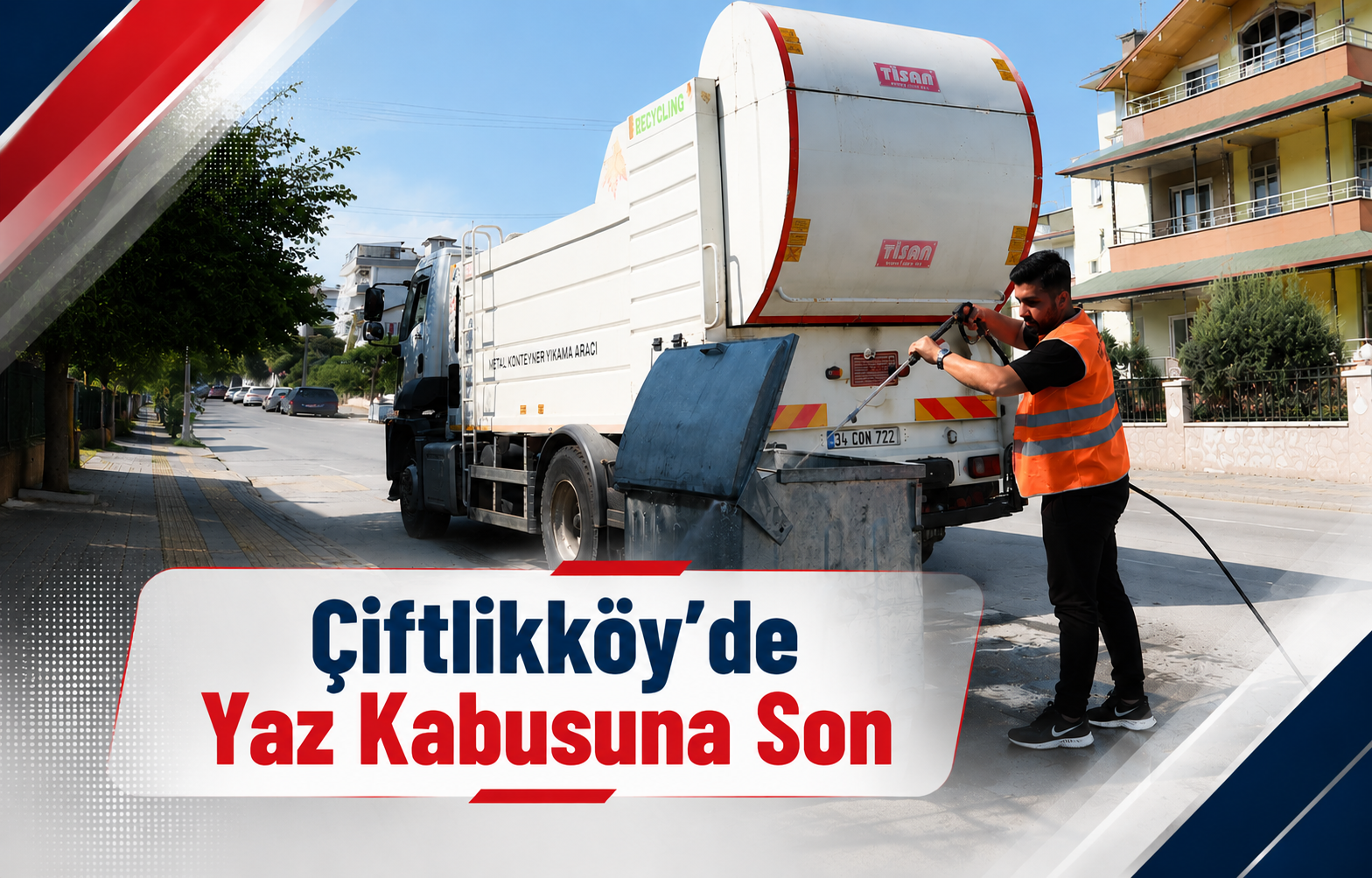 Çiftlikköy'de Yaz Kabusuna Son