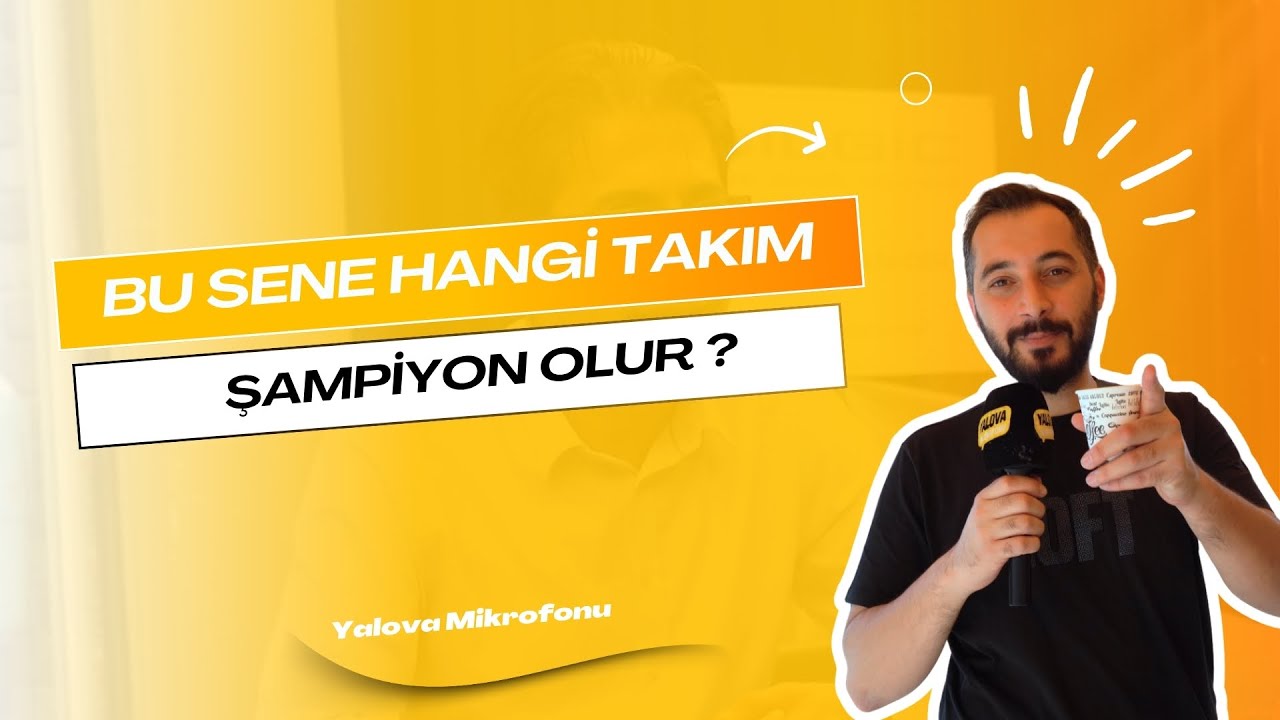 Yalova Sokaklarında Şampiyonluk Heyecanı: