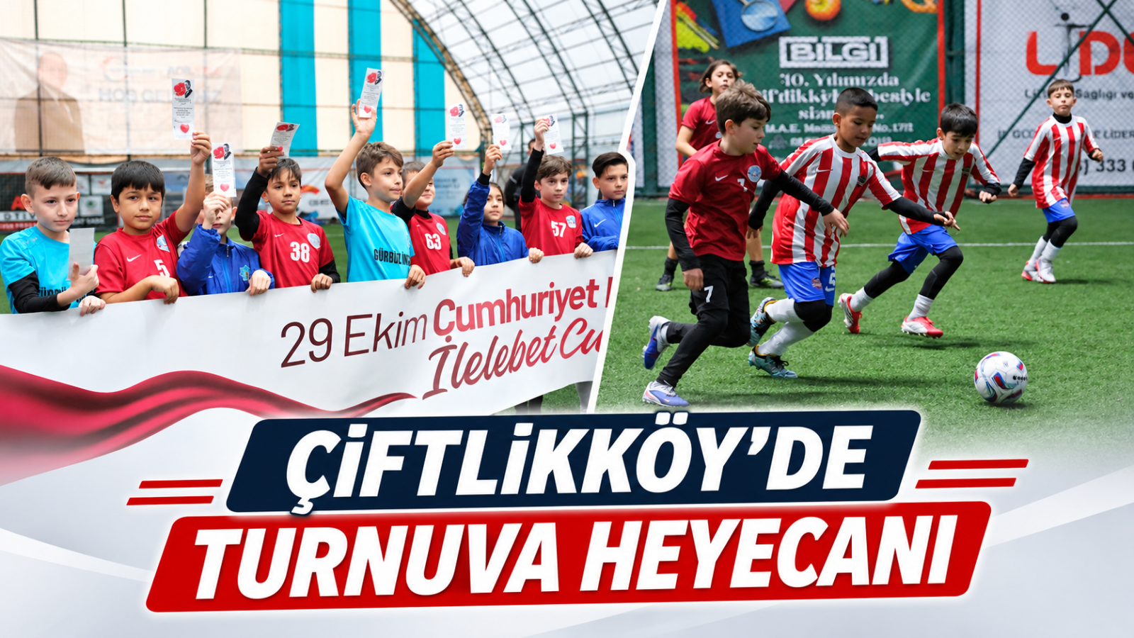 ÇİFTLİKKÖY’DE TURNUVA HEYECANI