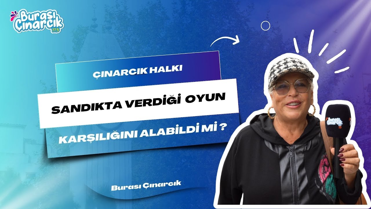 Çınarcık'ta seçmen belediye başkanının performansını değerlendirdi: Hizmetlere övgü de var, altyapı eleştirisi de