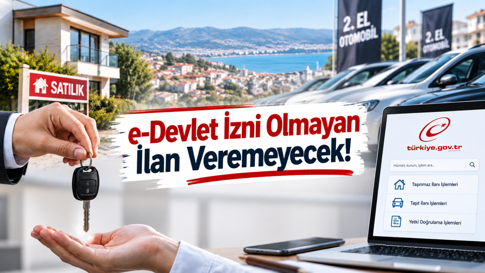 E-Devlet İzni Olmayan İlan Veremeyecek!