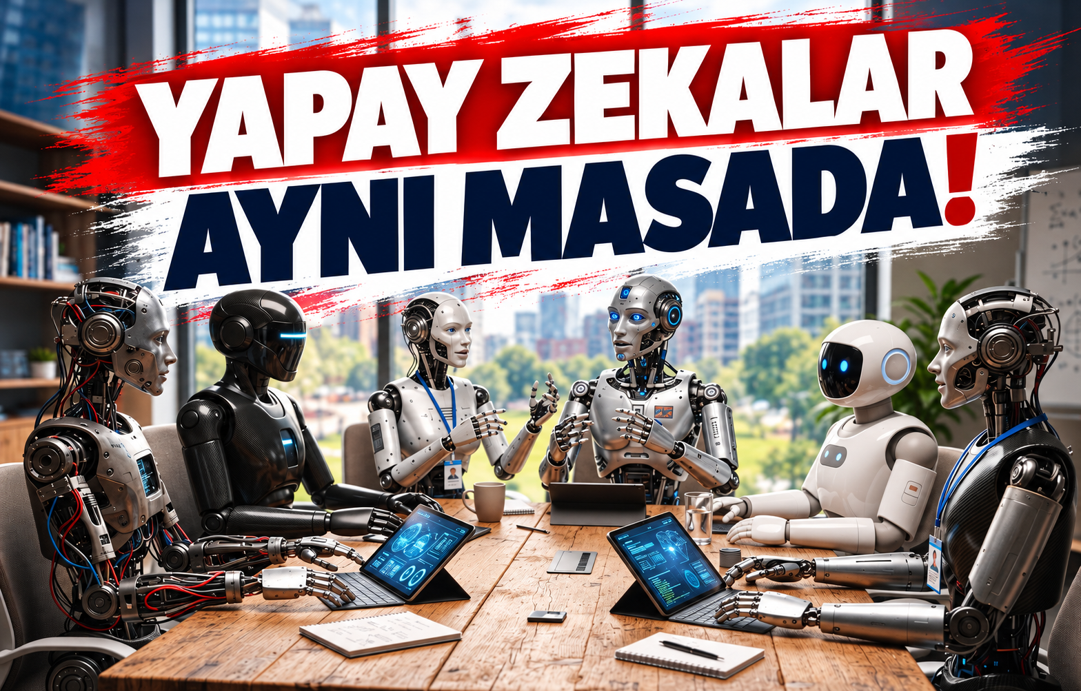 YAPAY ZEKALAR AYNI MASADA!