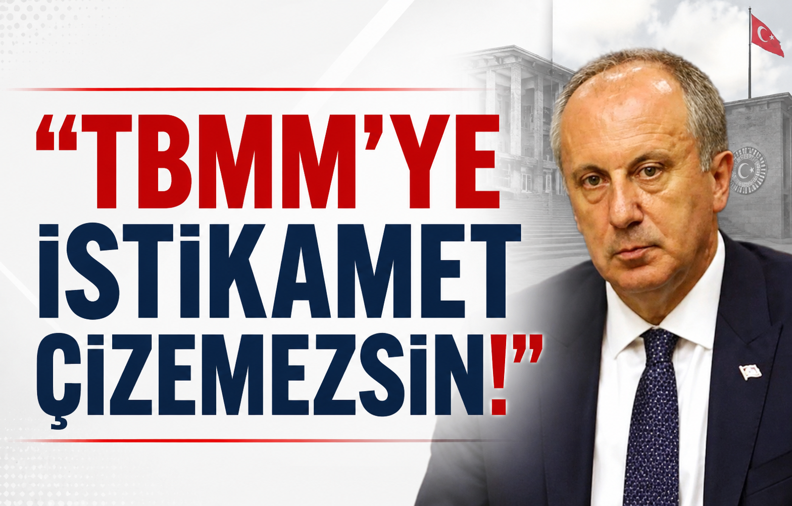 Muharrem İnce'den Gündemi Sarsan Erken Seçim Çıkışı: