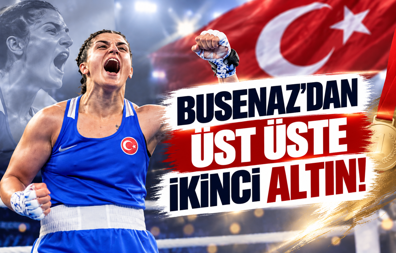 Busenaz’dan Üst Üste İkinci Altın!