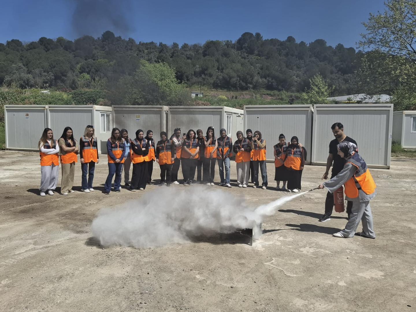 Yalova AFAD Gönüllülerine Yangın Güvenliği Eğitimi