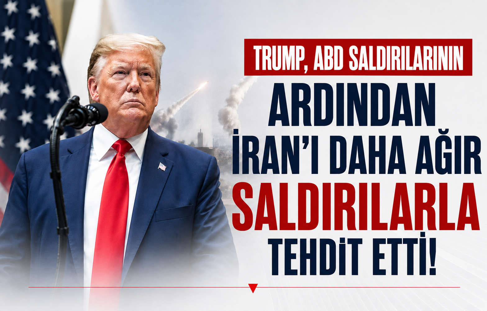 Trump, Hürmüz Boğazı yakınlarındaki ABD saldırılarının ardından İran'ı daha ağır saldırılarla tehdit etti