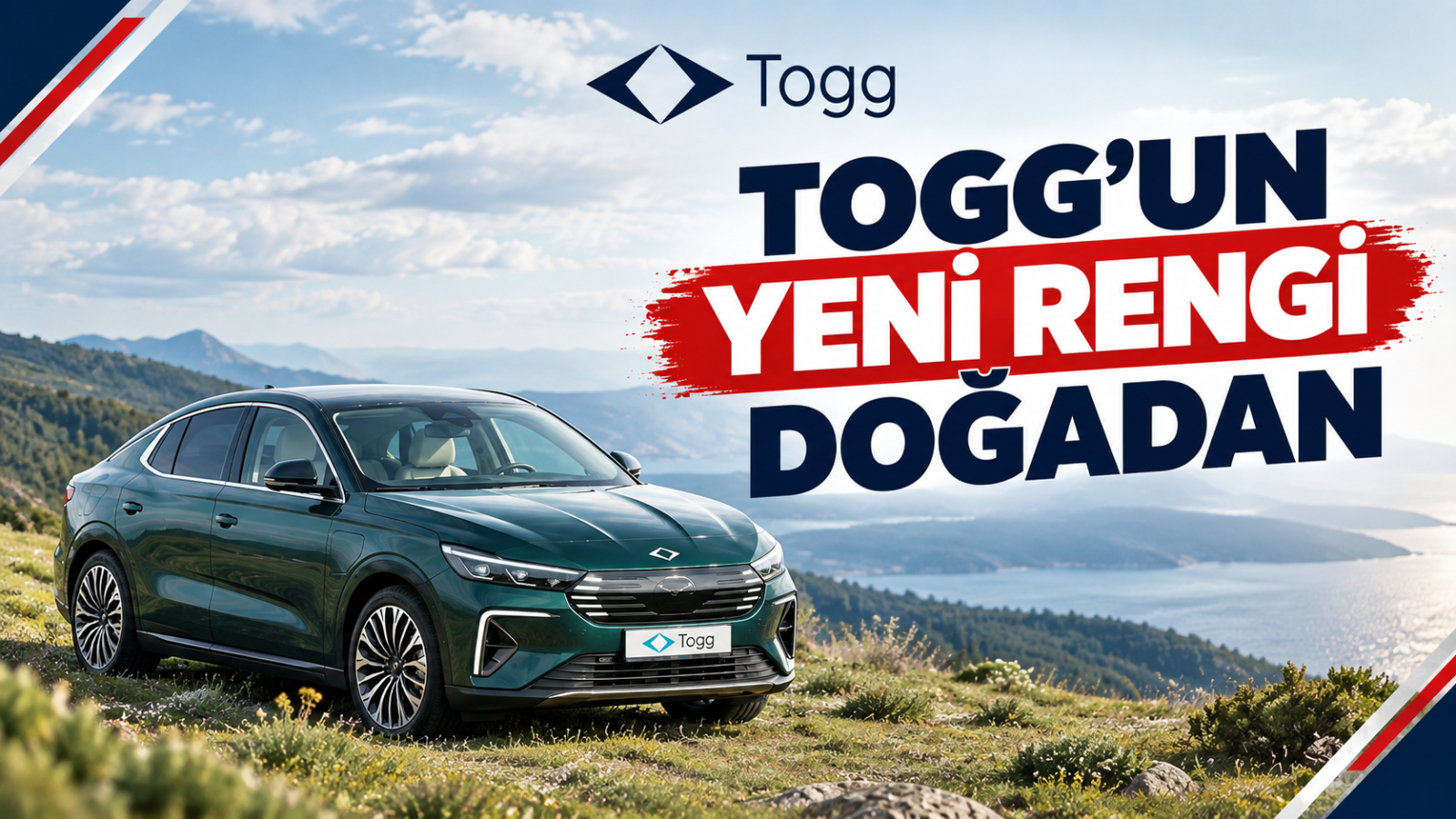 TOGG’un Yeni Rengi Doğadan