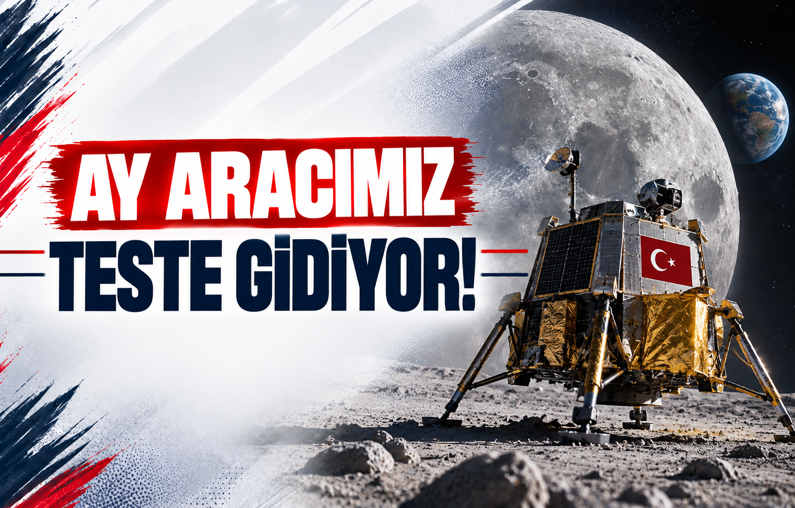 Ay Aracımız Teste Gidiyor!