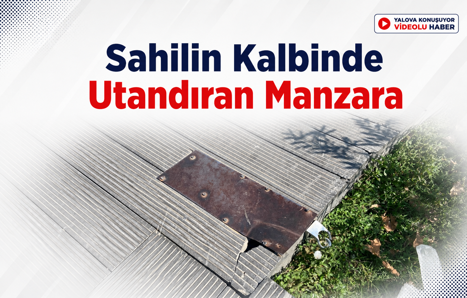 Sahilin Kalbinde Utandıran Manzara