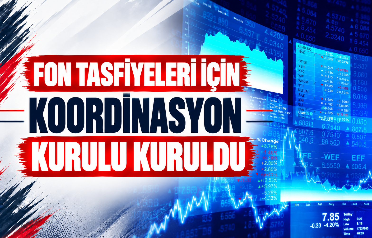 Fon Tasfiyeleri İçin Koordinasyon Kurulu Kuruldu