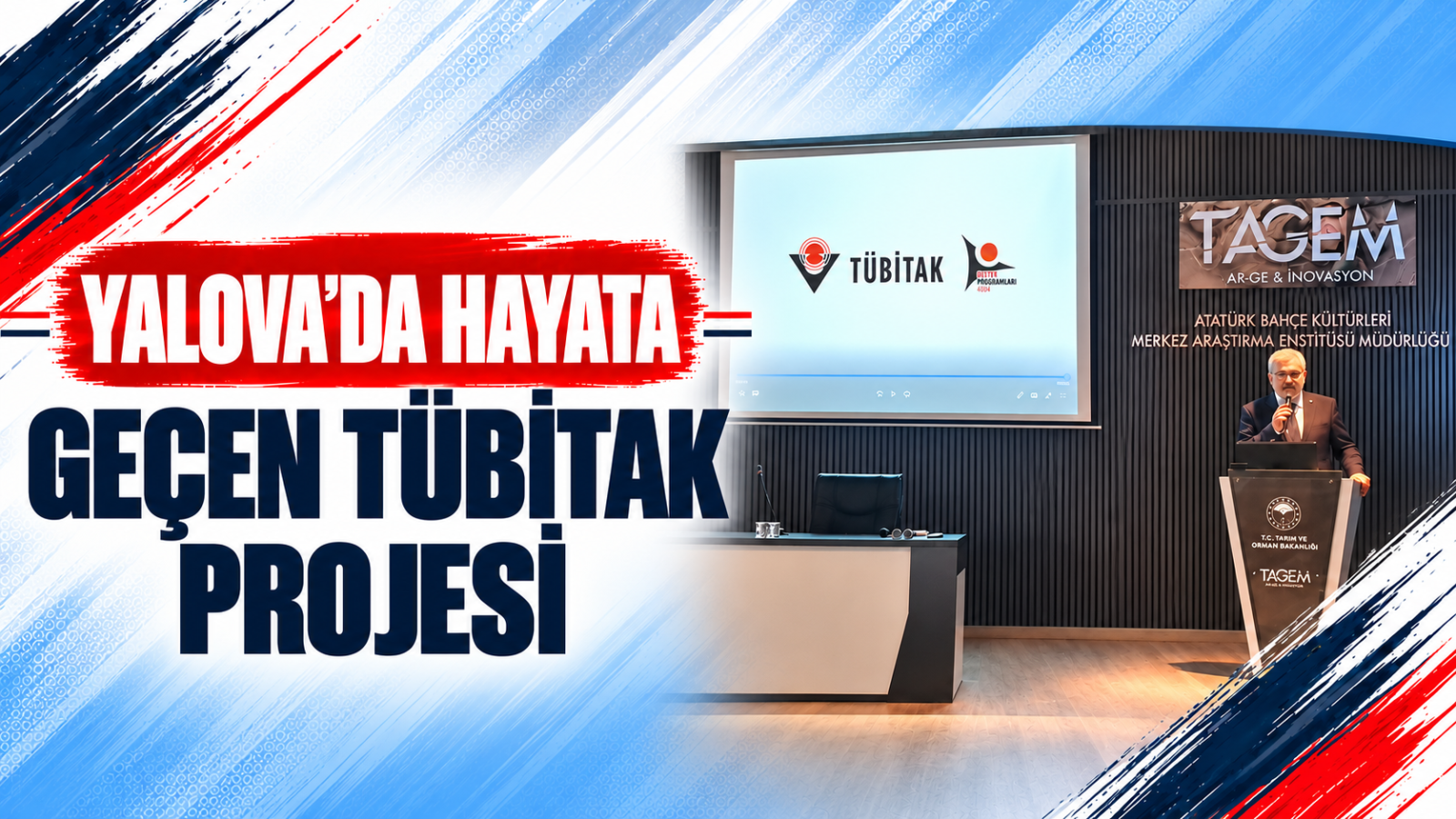 YALOVA’DA HAYATA GEÇEN TÜBİTAK PROJESİ
