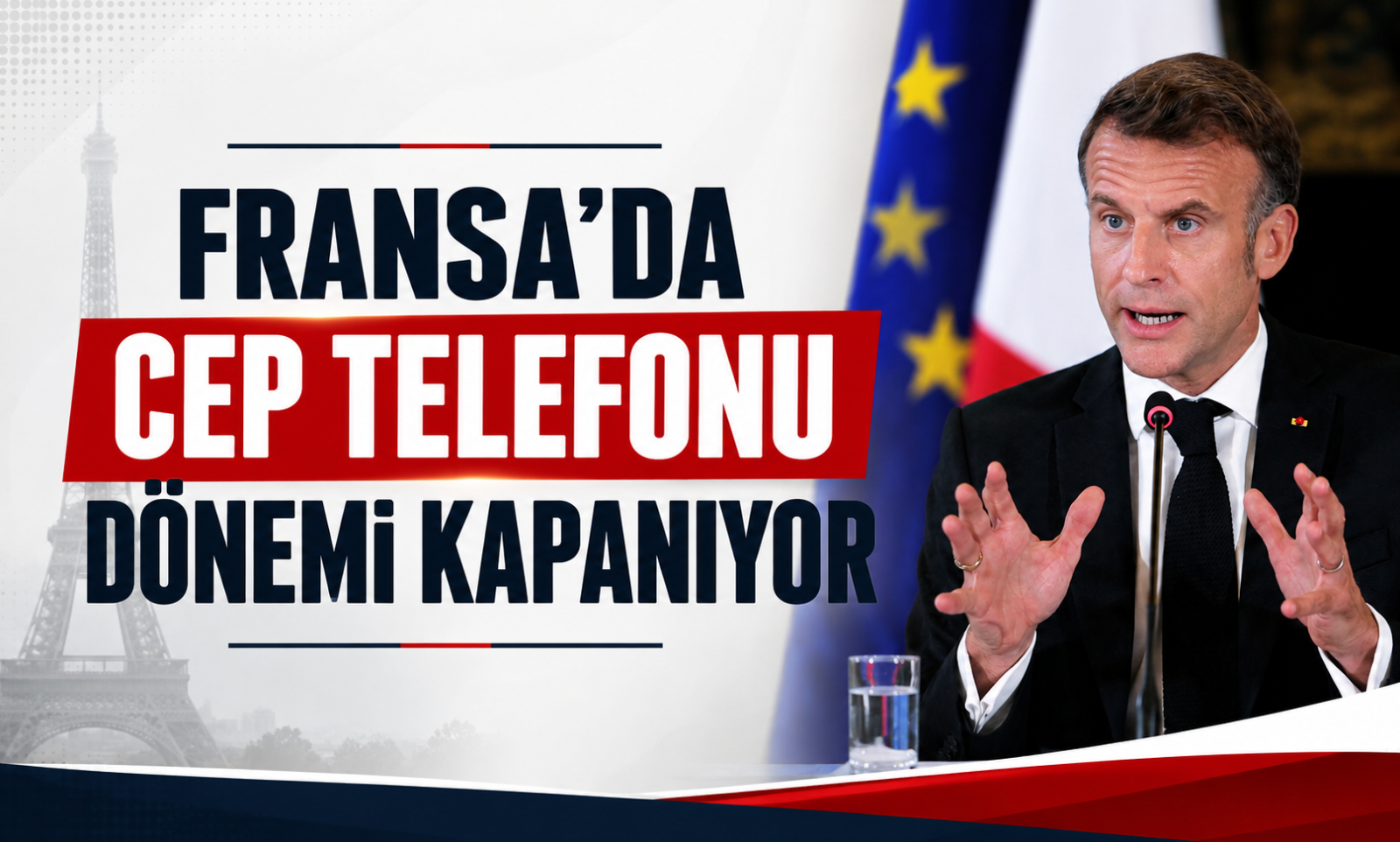 Fransa'da Cep Telefonu Dönemi Kapanıyor