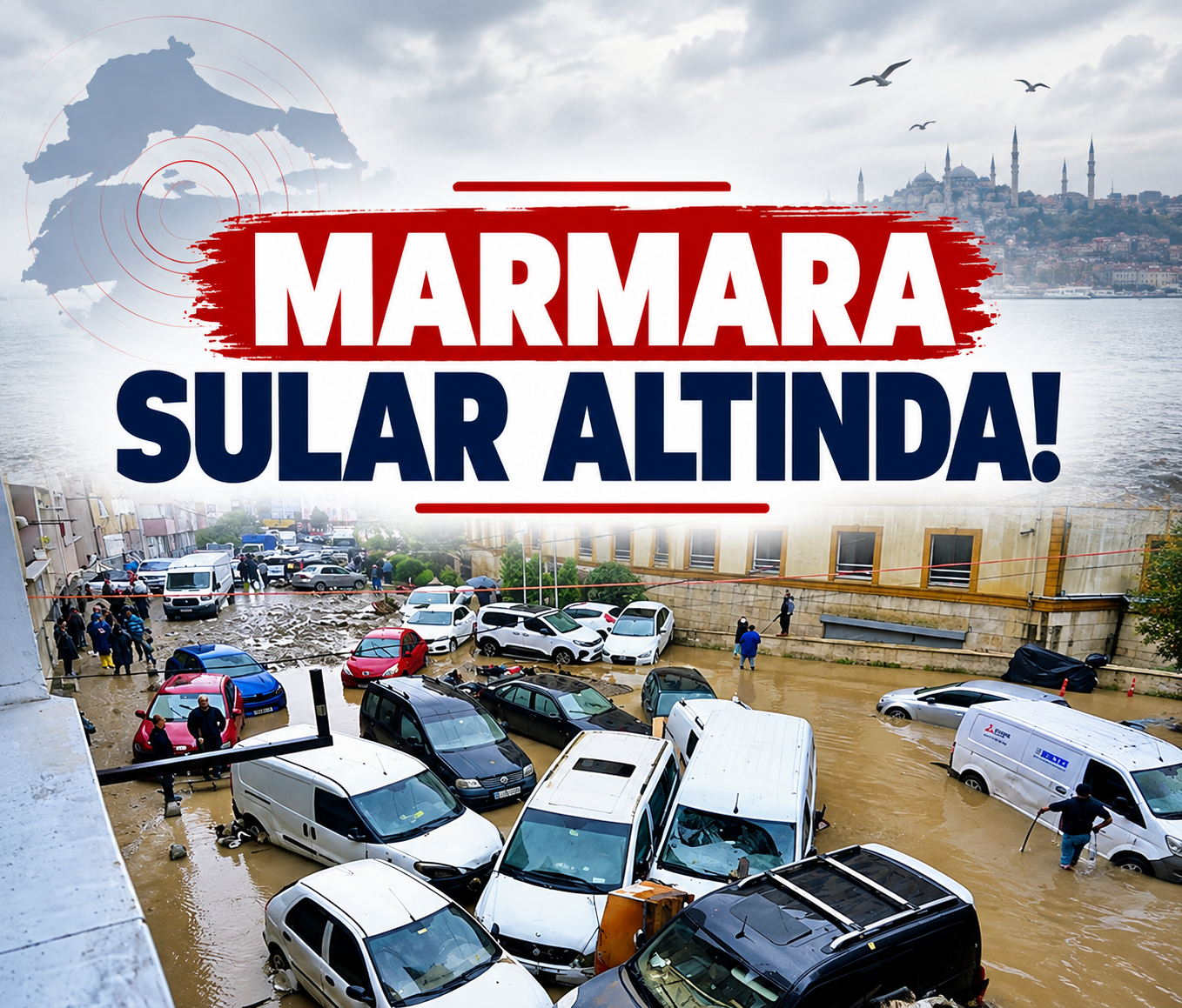 MARMARA SULAR ALTINDA!