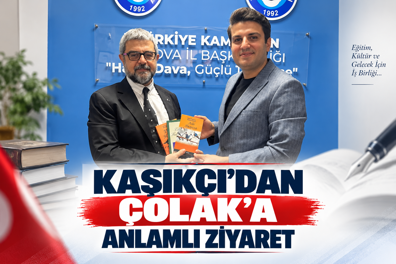 Kaşıkçı’dan Çolak’a Anlamlı Ziyaret - Galeri