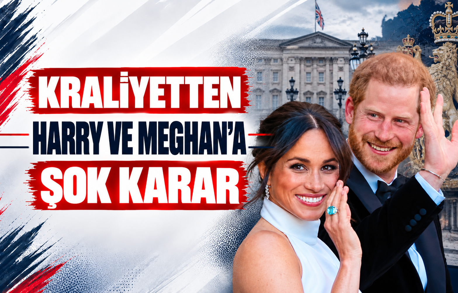 Kraliyetten Harry ve Meghan'a Şok Karar