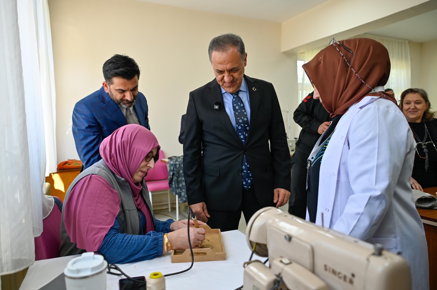 Vali Usta’dan Kadın Üretimine Ziyaret