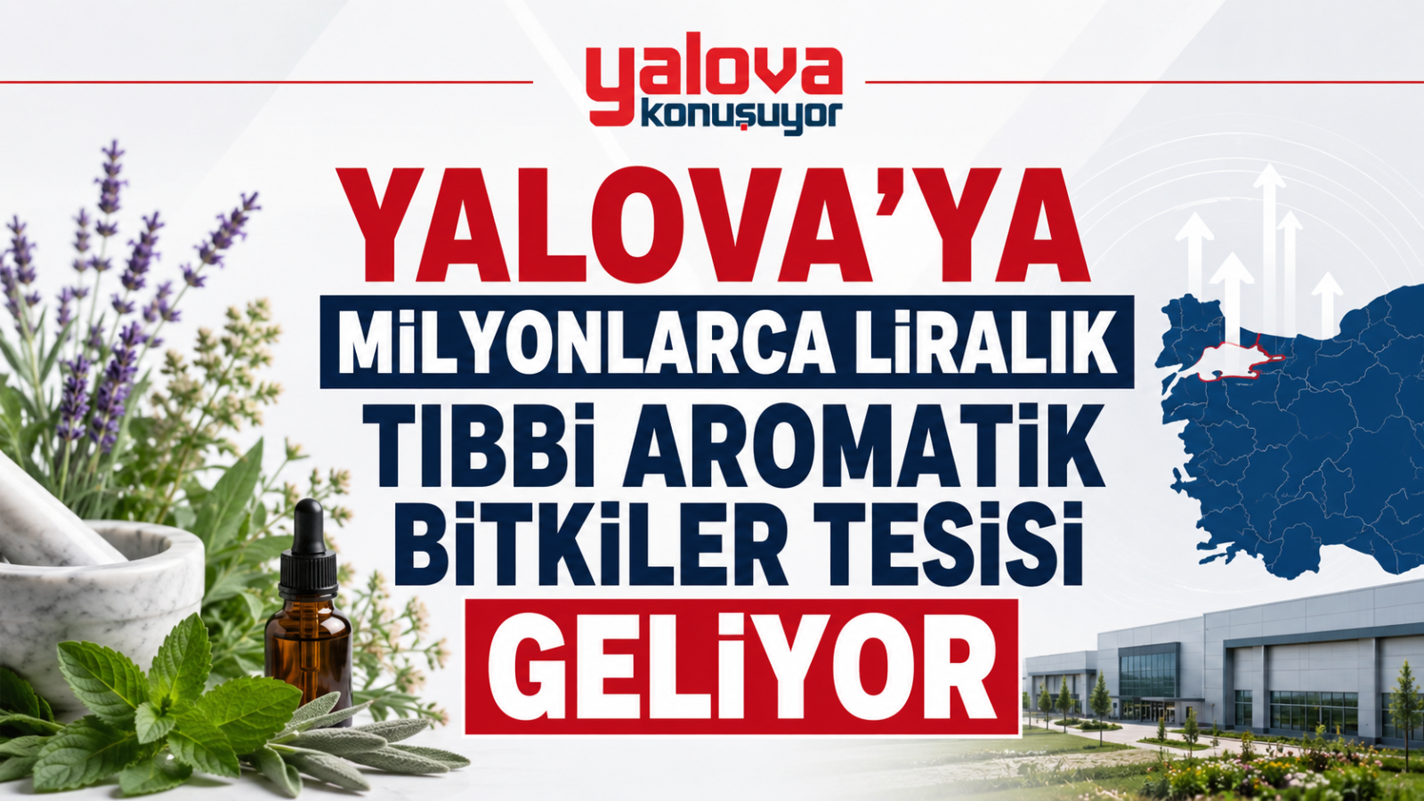 Yalova’ya Milyonlarca Liralık Tıbbi Aromatik Bitkiler Tesisi Geliyor