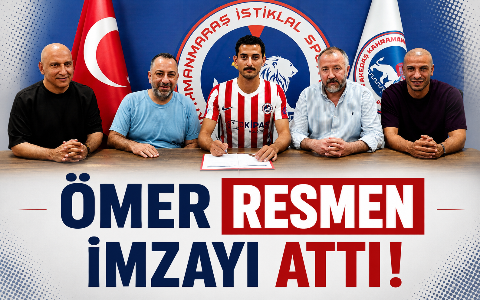 Ömer Resmen İmzayı Attı!