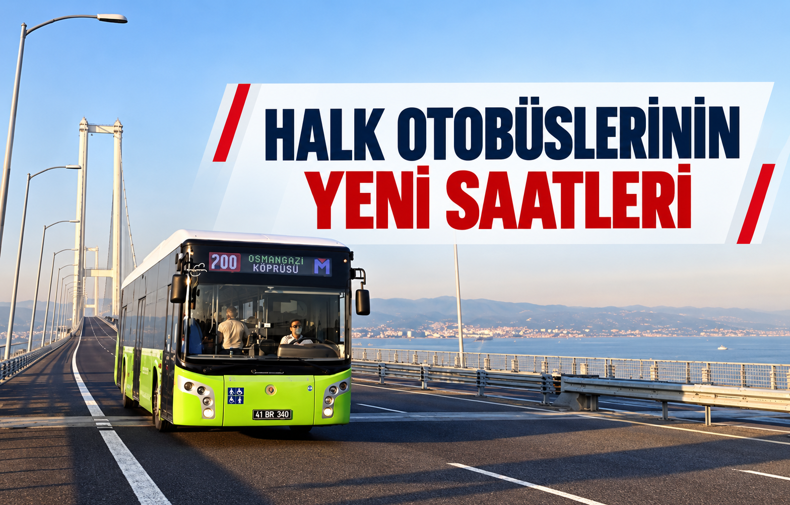 Halk Otobüslerinin Yeni Saatleri
