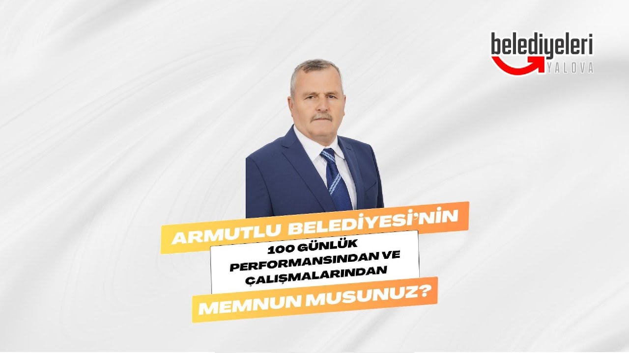 Armutlu halkı 100 günlük performansı değerlendirdi: Başkana güven tam, altyapıda çözüm bekleniyor