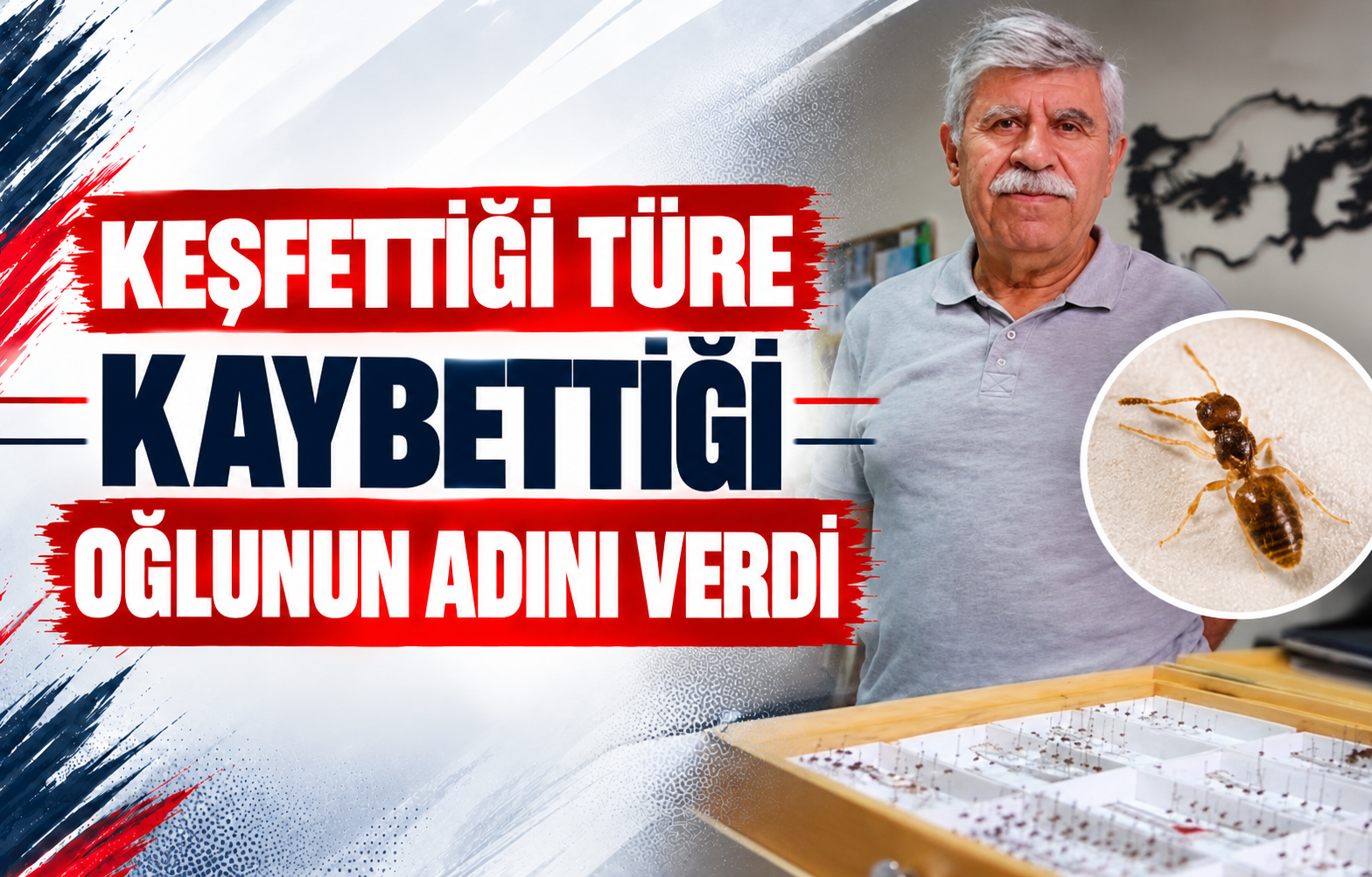 Keşfettiği Türe Kaybettiği Oğlunun Adını Verdi