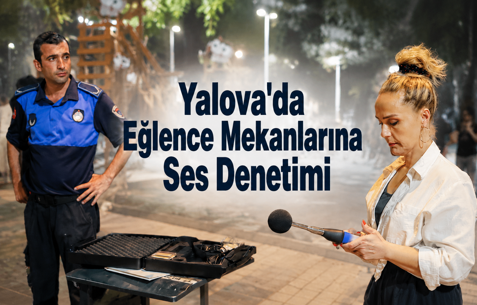 Yalova'da Eğlence Mekanlarına Ses Denetimi