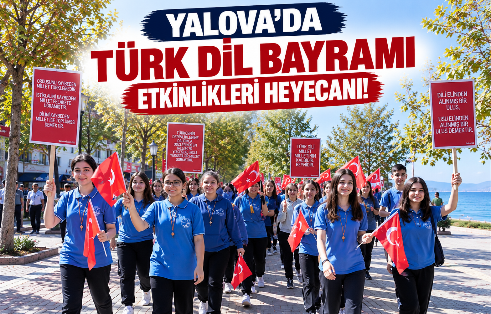 Yalova’da Türk Dil Bayramı Etkinlikleri Heyecanı!