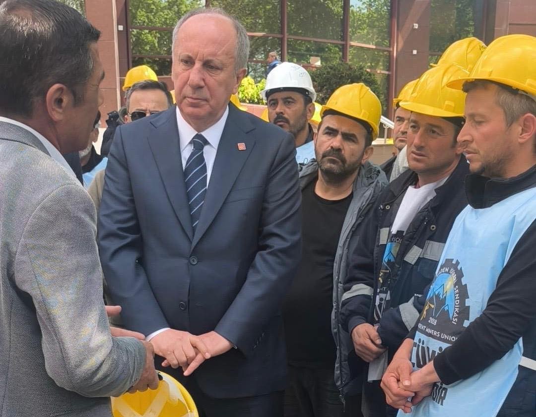 Madencilerin Eylemine İnce Desteği