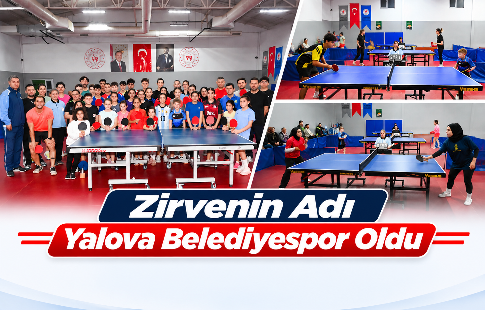 ZİRVENİN ADI YALOVA BELEDİYESPOR OLDU