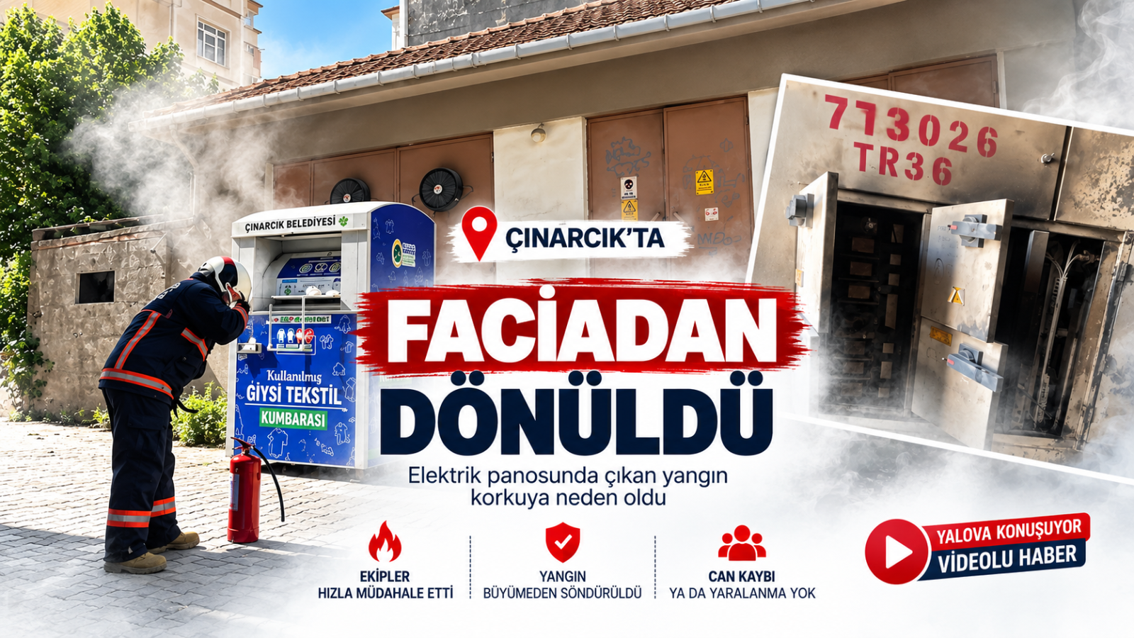 Çınarcık'ta Faciadan Dönüldü - Galeri