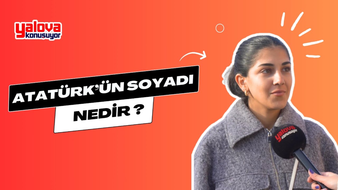 Yalovalılar, Ulu Önder Atatürk'ün Soyadını Tereddütsüz Bildi