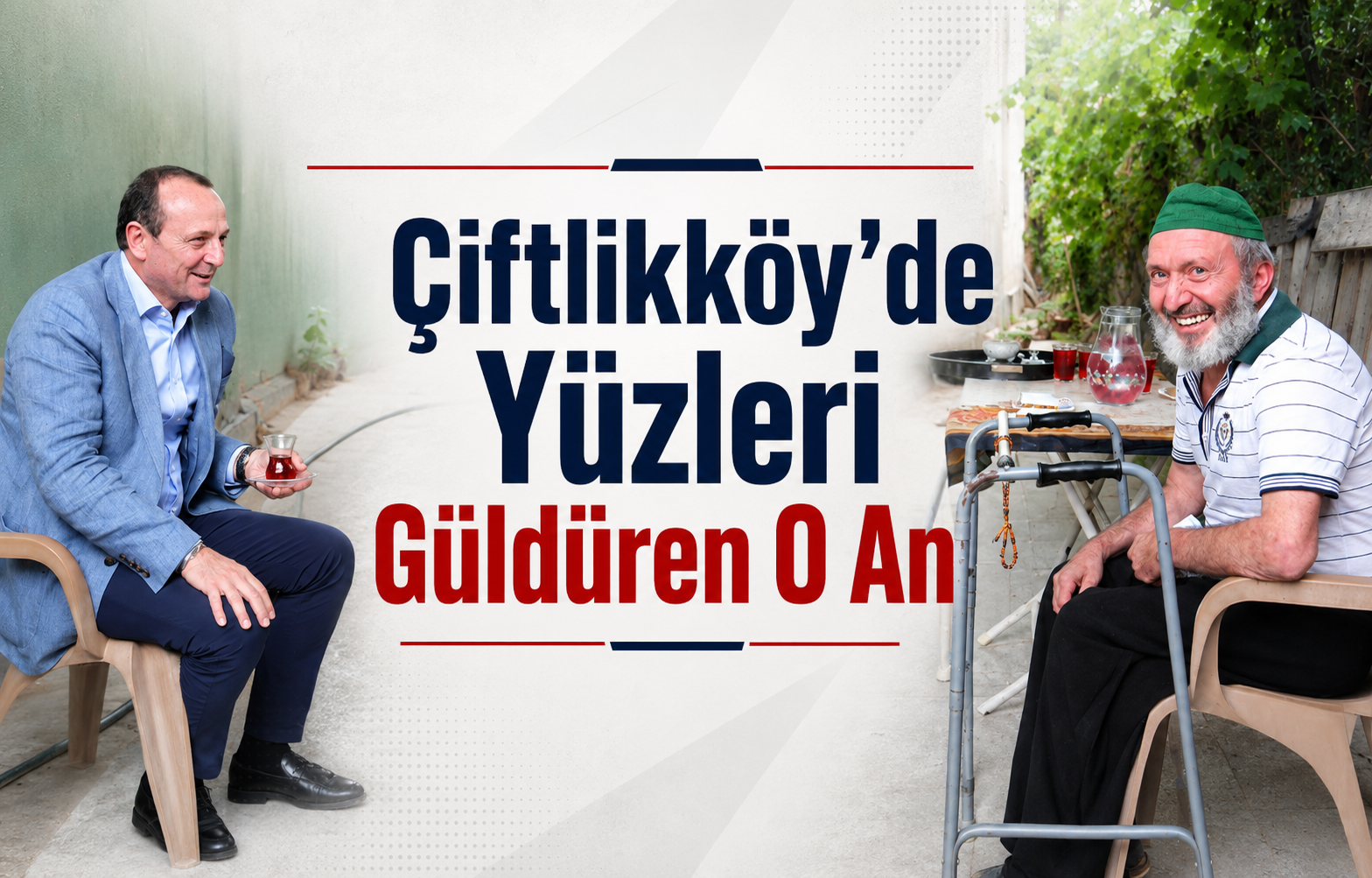 Çiftlikköy’de Yüzleri Güldüren O An