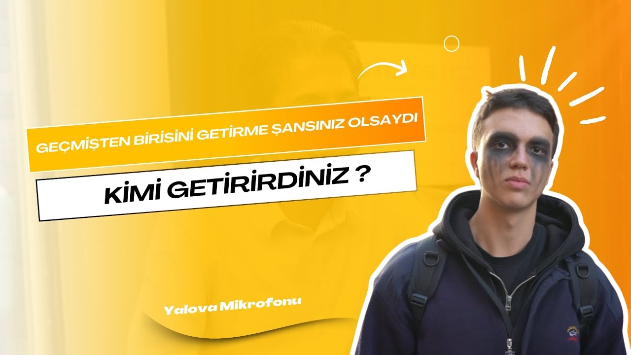 Yalova sokaklarında geçmişe özlem: Kimi vefat eden babaannesini, kimi tarihi liderleri bugüne getirmek istiyor
