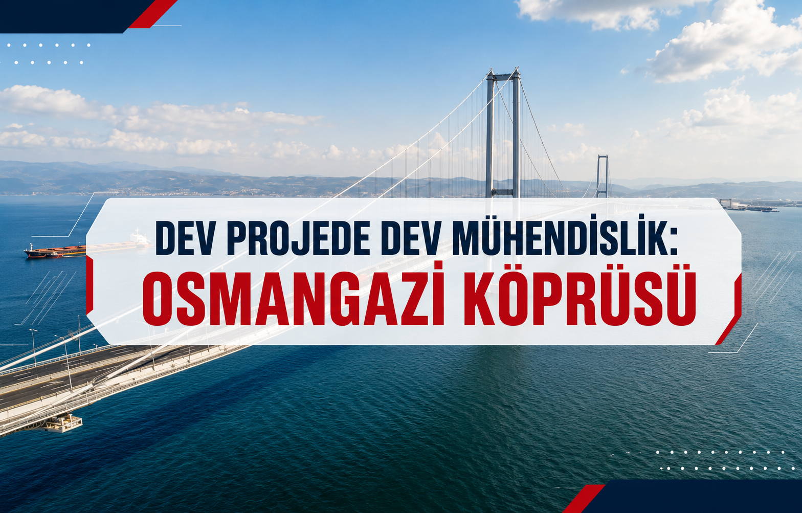 Dev Projede Dev Mühendislik: Osmangazi Köprüsü - Galeri