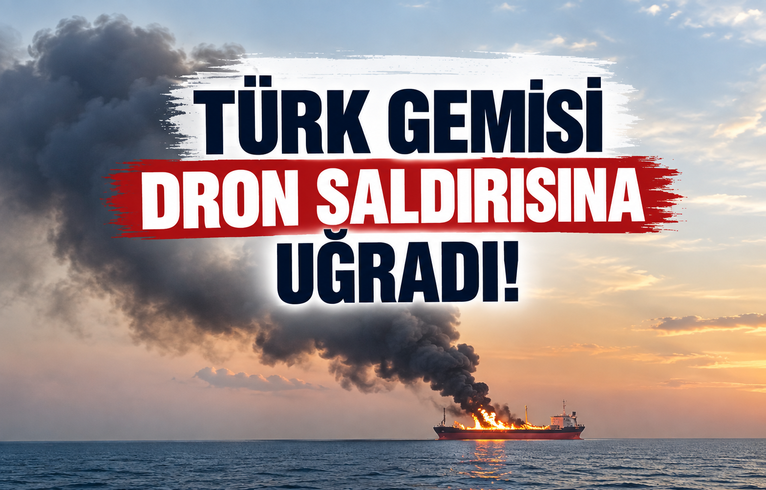 Türk Gemisi Dron Saldırısına Uğradı!