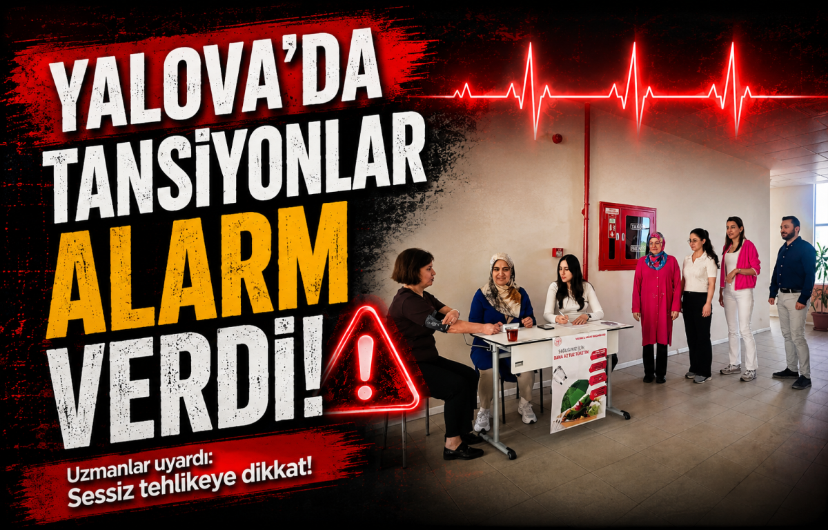 Yalova'da Sessiz Tehlikeye Karşı Tansiyon Ölçüldü: Kaç Gram Tuz Sizi Hasta Ediyor?