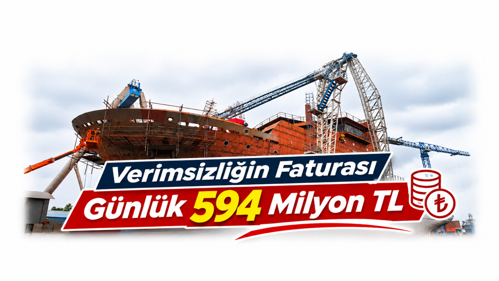 Verimsizliğin Faturası Günlük 594 Milyon TL
