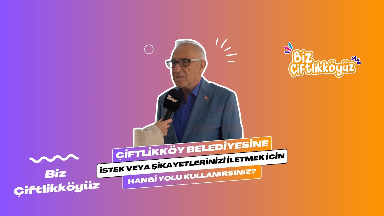 Çiftlikköy'de vatandaşın belediyeye ulaşma tercihi: