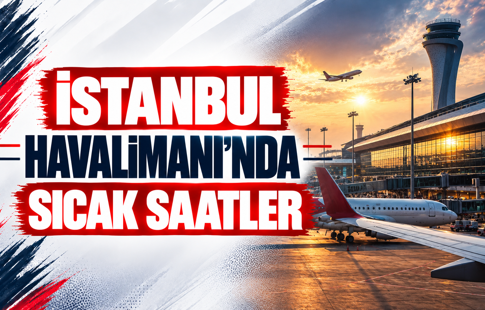 İstanbul Havalimanı’nda Sıcak Saatler