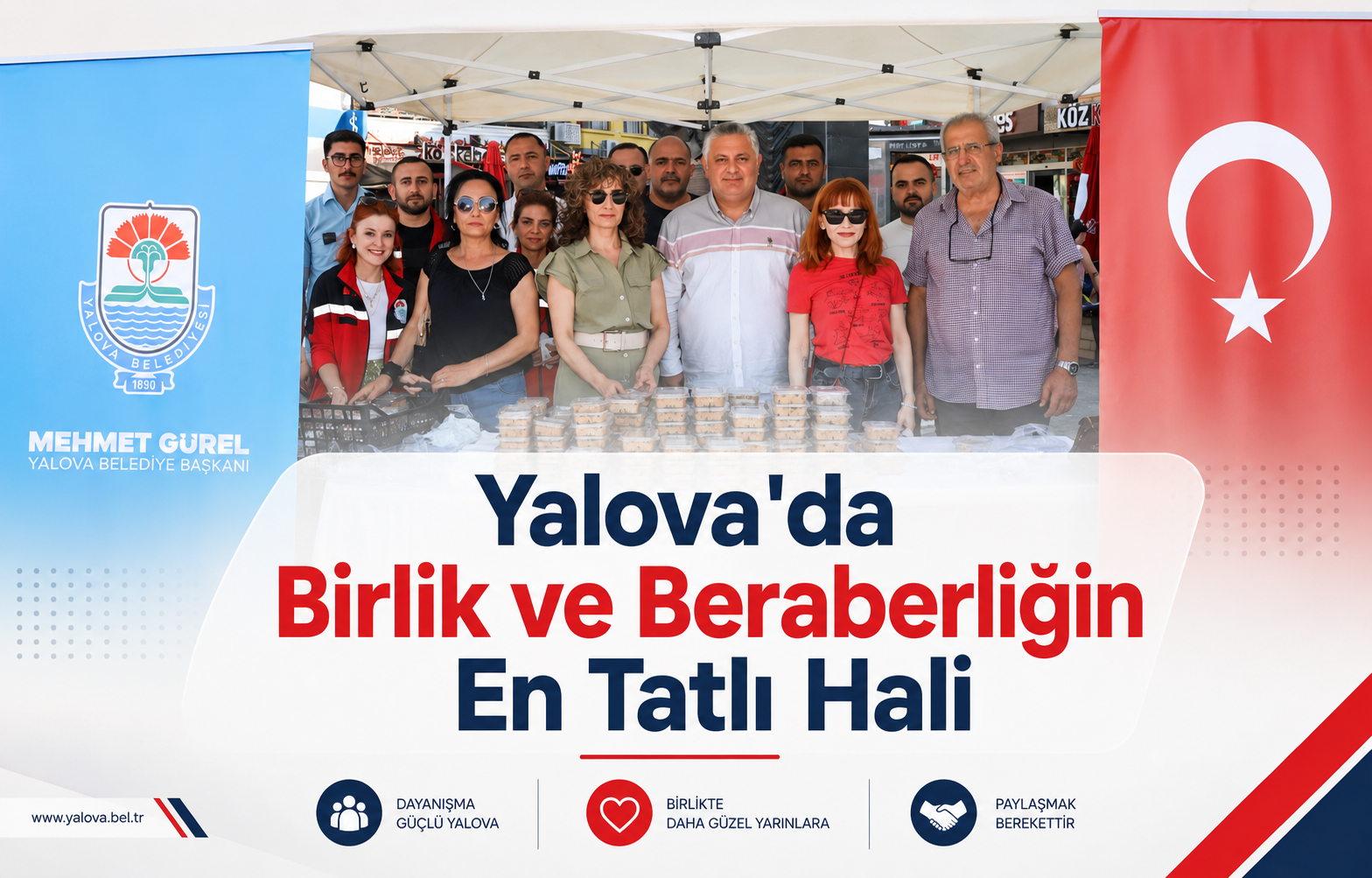 Yalova'da Birlik ve Beraberliğin En Tatlı Hali: Belediyeden Geleneksel Aşure İkramı!