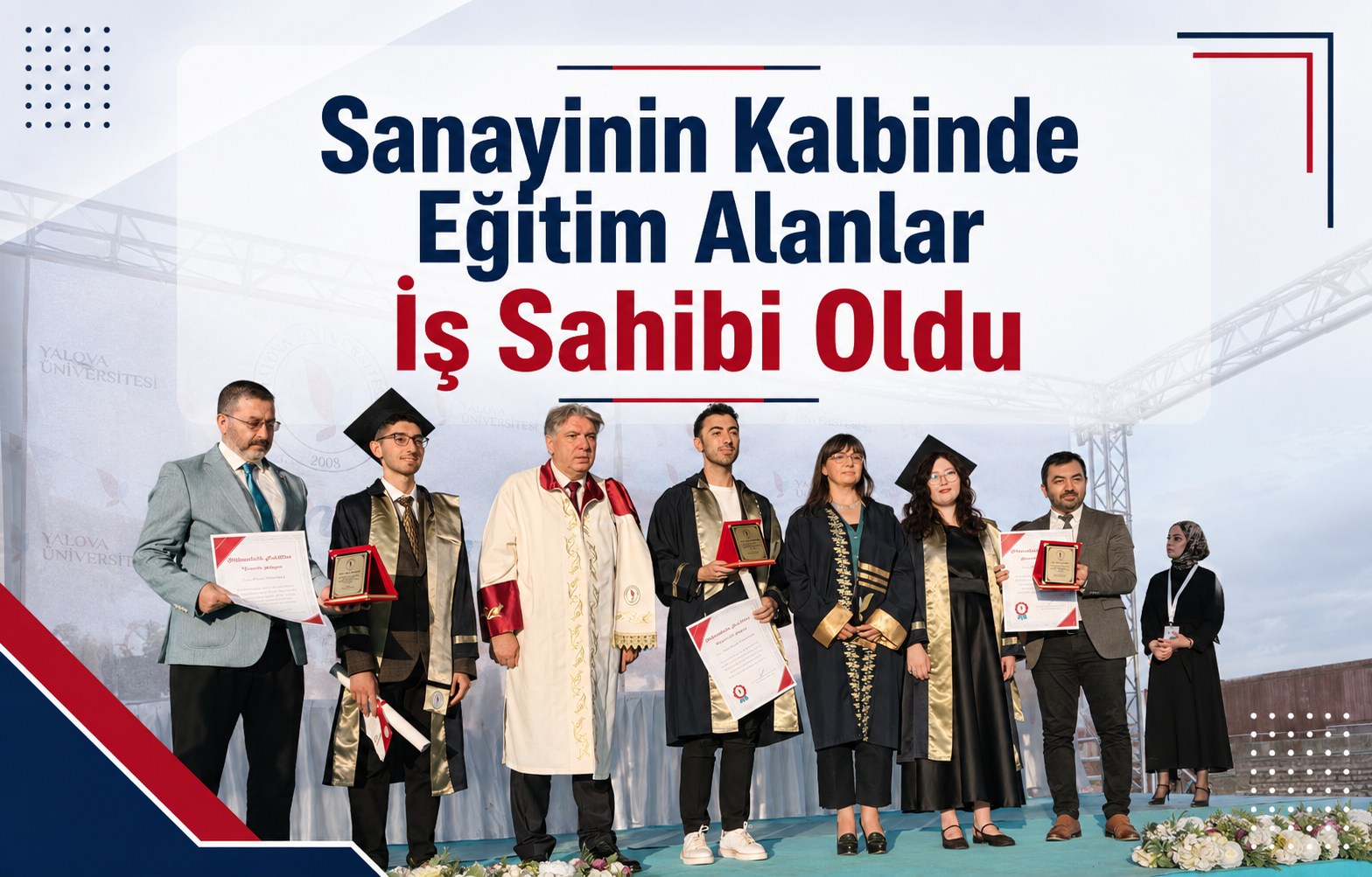 Sanayinin Kalbinde Eğitim Alanlar İş Sahibi Oldu