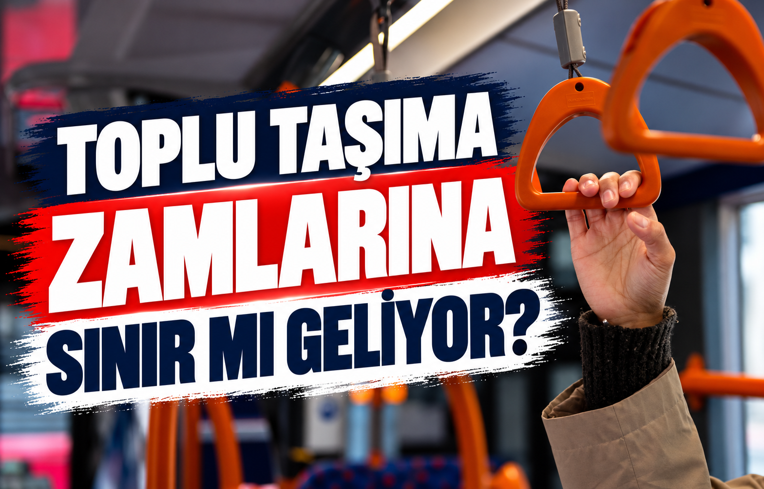 TOPLU TAŞIMA ZAMLARINA SINIR MI GELİYOR?